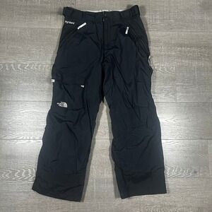 The North Face HyVent Womens Black Ski Snowboard Pants Cargo Pocket Size Medium